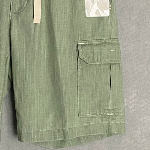 Tommy Bahama Men's Small x9 "Linen the Dream" Cargo Short Linen Blend Green NEW - Picture 3 of 10